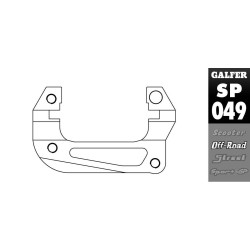 Patte de déport Galfer - Suzuki RM 85 / Yamaha YZ 85