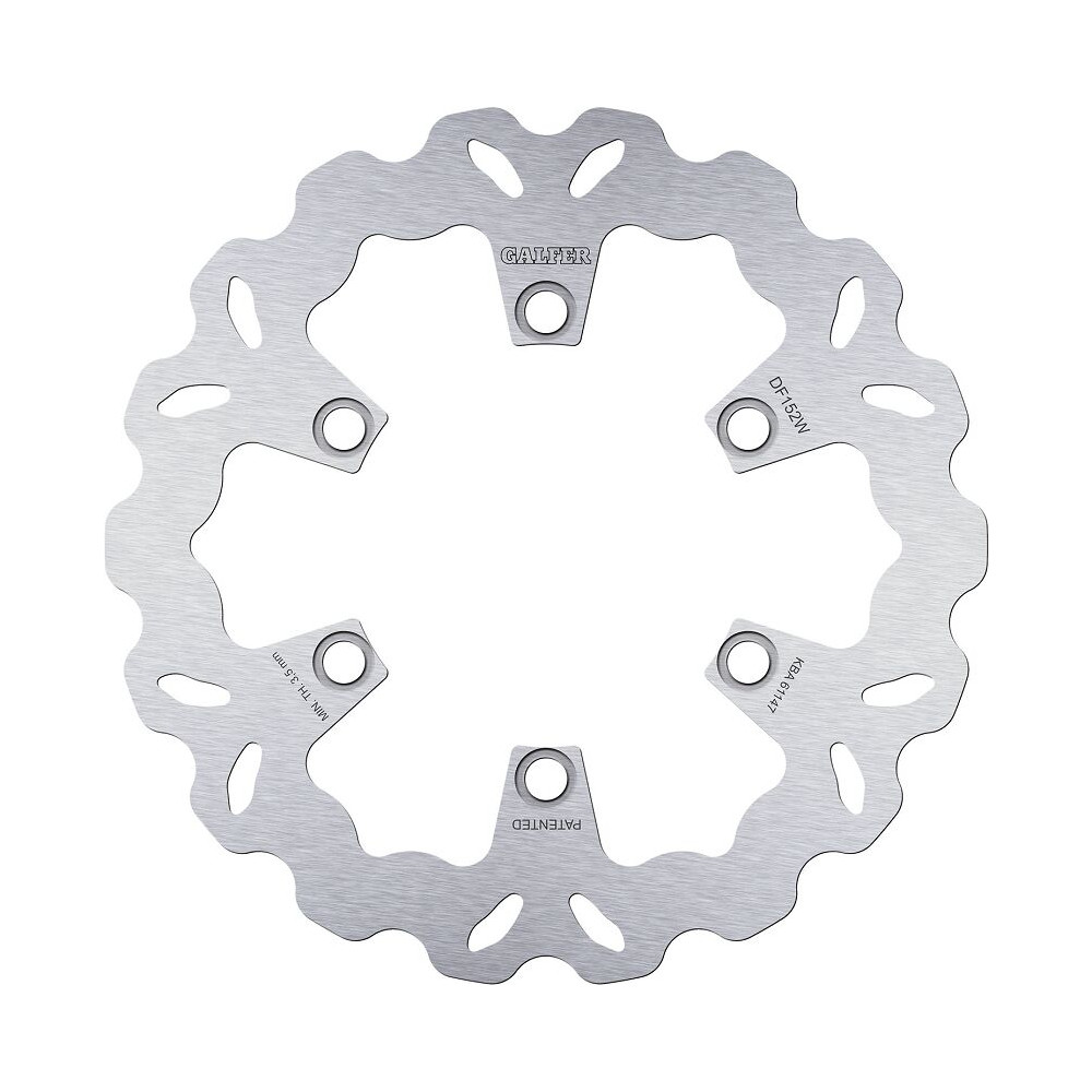 Disque de frein Galfer - Kawasaki KDX 125 SR / 250 / KLX