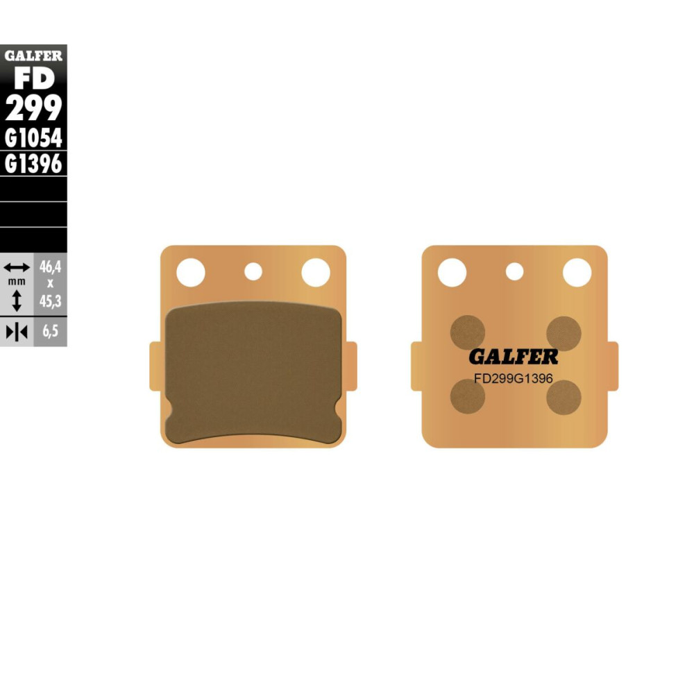 Plaquettes de frein Galfer - Suzuki / Yamaha