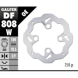 Disque de frein Galfer - Gas Gas TXT Pro 125 / 280 / 300