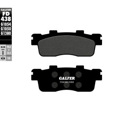 Plaquettes de frein Galfer - Kawasaki J 300 2014