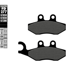 Plaquettes de frein Galfer - Aprilia / Gilera / Piaggio / Vespa