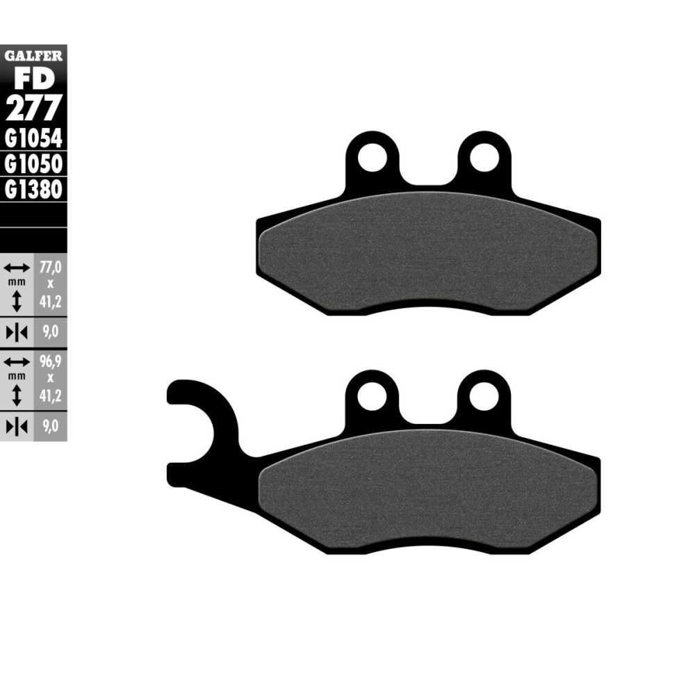 Plaquettes de frein Galfer - Aprilia / Gilera / Piaggio / Vespa
