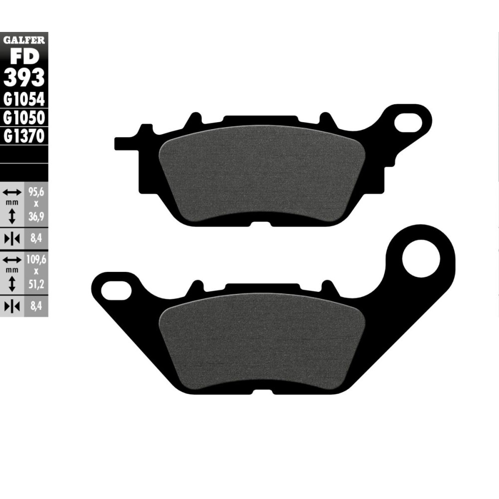 Plaquettes de frein Galfer - Yamaha XSR 125 / Yamaha N-MAX 125 ABS