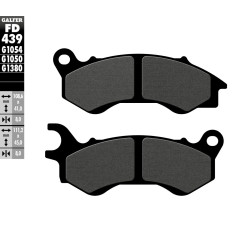 Plaquettes de frein Galfer - Honda PCX 125 / Honda SH 125