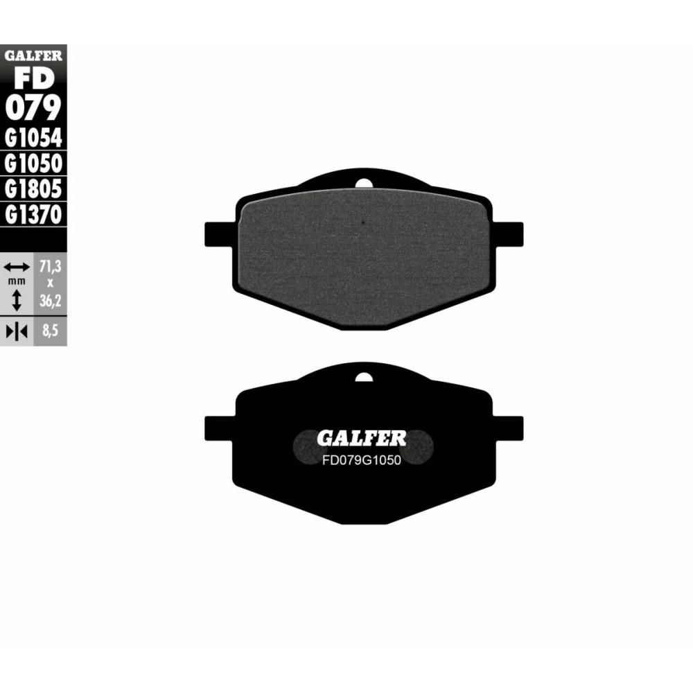Plaquettes de frein Galfer - Honda / MBK / Yamaha