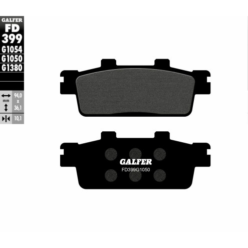 Plaquettes de frein Galfer