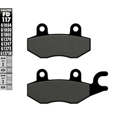 Plaquettes de frein Galfer - Cagiva / Honda / Kawasaki / MBK / Suzuki / Triumph / Yamaha