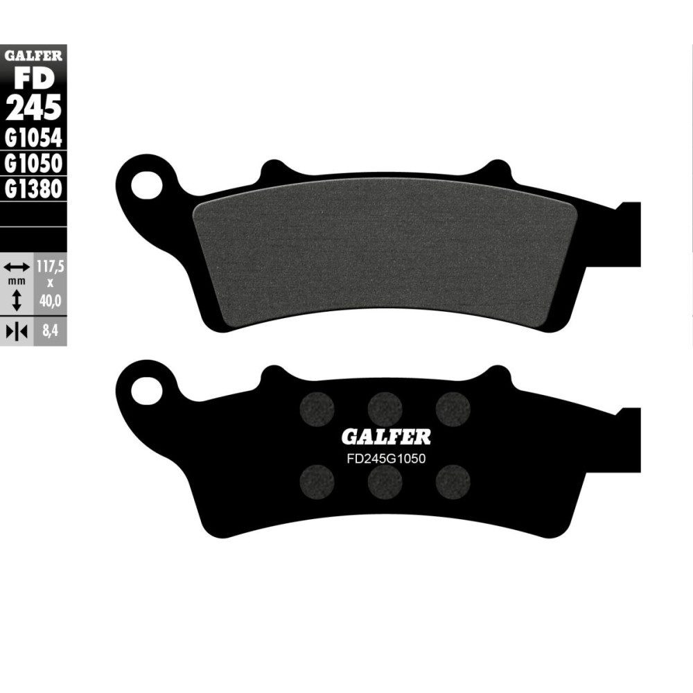 Plaquettes de frein Galfer - Aprilia