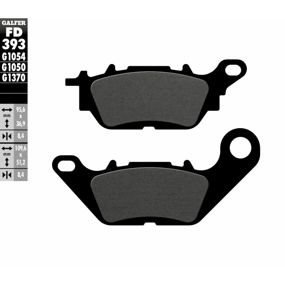Plaquettes de frein Galfer - Yamaha XSR 125 / Yamaha N-MAX 125 ABS