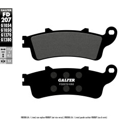Plaquettes de frein Galfer - Honda