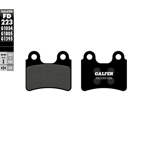 Plaquettes de frein Galfer - Beta / Gas Gas / Sherco