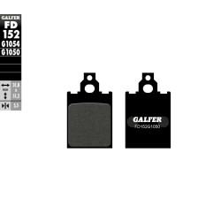 Plaquettes de frein Galfer - Piaggio ZIP 50 2T 1993-1996