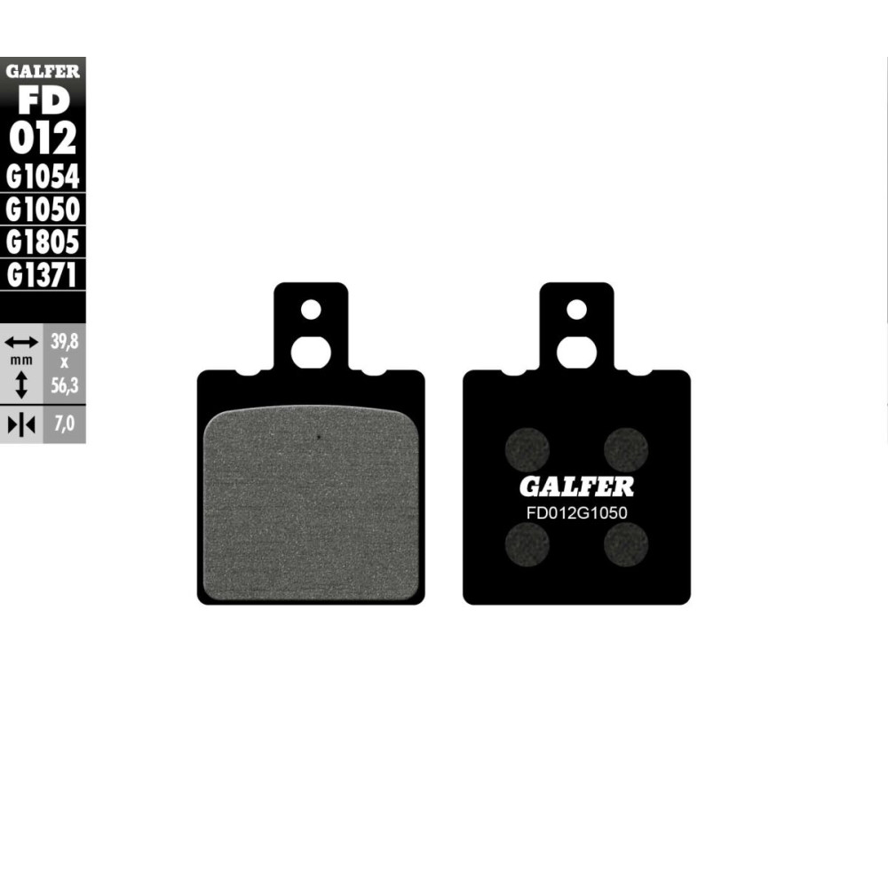 Plaquettes de frein Galfer - Aprilia / Cagiva / Ducati / Honda / Husqvarna / KTM / Moto Guzzi