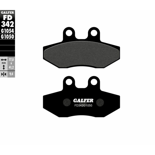 Plaquettes de frein Galfer