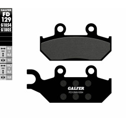 Plaquettes de frein Galfer - Yamaha XT 600 E / Yamaha XTZ 660 Tenere