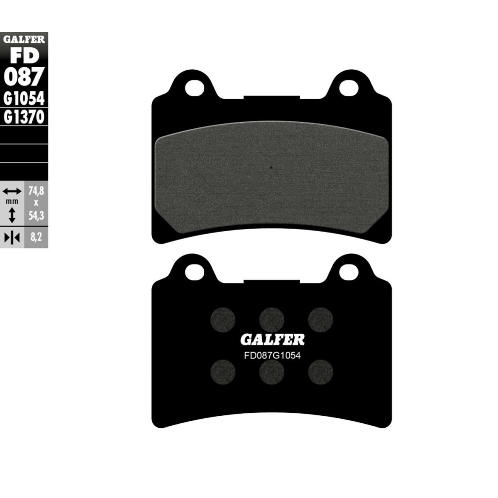 Plaquettes de frein Galfer - Yamaha