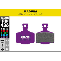 Plaquettes de frein Galfer