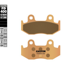 Plaquettes de frein Galfer - Suzuki AN 400 BURGMAN 1999-2005