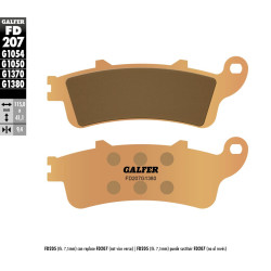 Plaquettes de frein Galfer - Honda