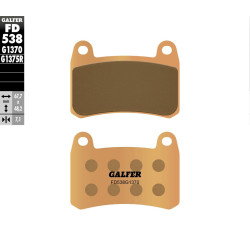 Plaquettes de frein Galfer - QJ Motor SRK 125 S ABS 2023-2024