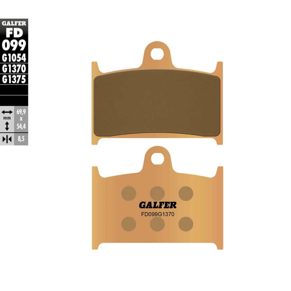 Plaquettes de frein Galfer - Suzuki / Triumph / Yamaha
