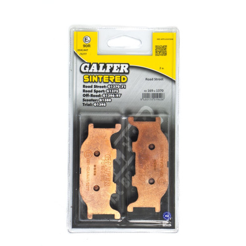 Plaquettes de frein Galfer - Yamaha