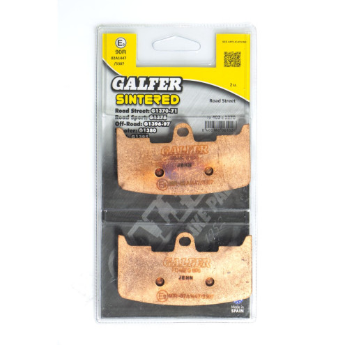 Plaquettes de frein Galfer - Buell XB12SCG 2006-2008
