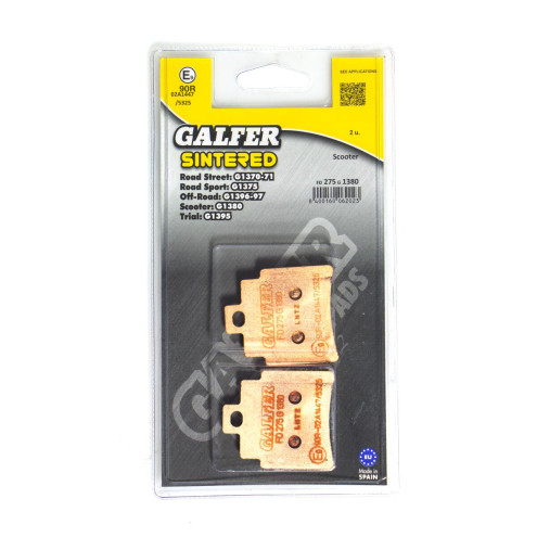 Plaquettes de frein Galfer