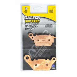 Plaquettes de frein Galfer - Yamaha N-MAX 125 ABS 2015-2023, 2025-2026