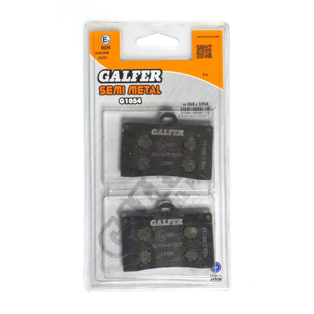 Plaquettes de frein Galfer - Aprilia / Cagiva / Ducati / Gas Gas / KTM / Moto Guzzi / Yamaha