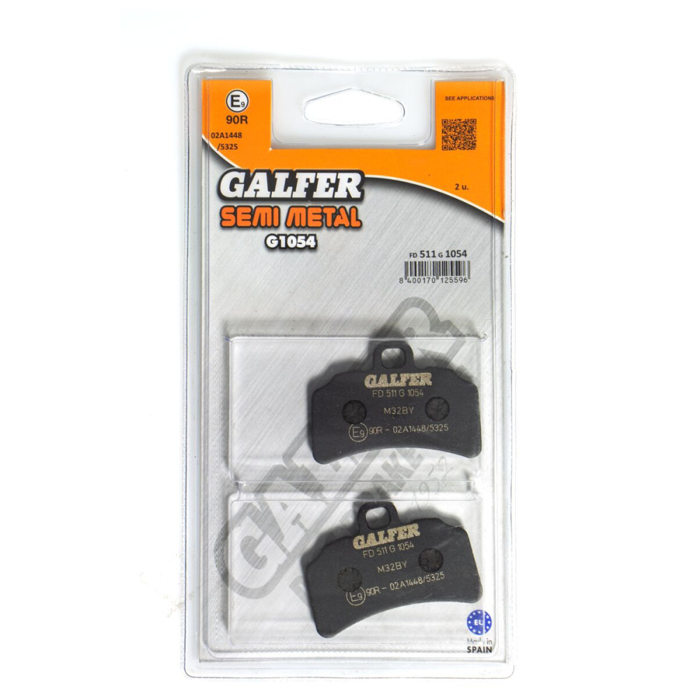 Plaquettes de frein Galfer