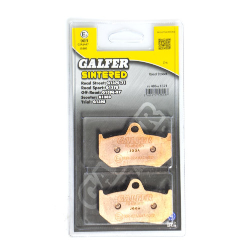Plaquettes de frein Galfer - MV Agusta