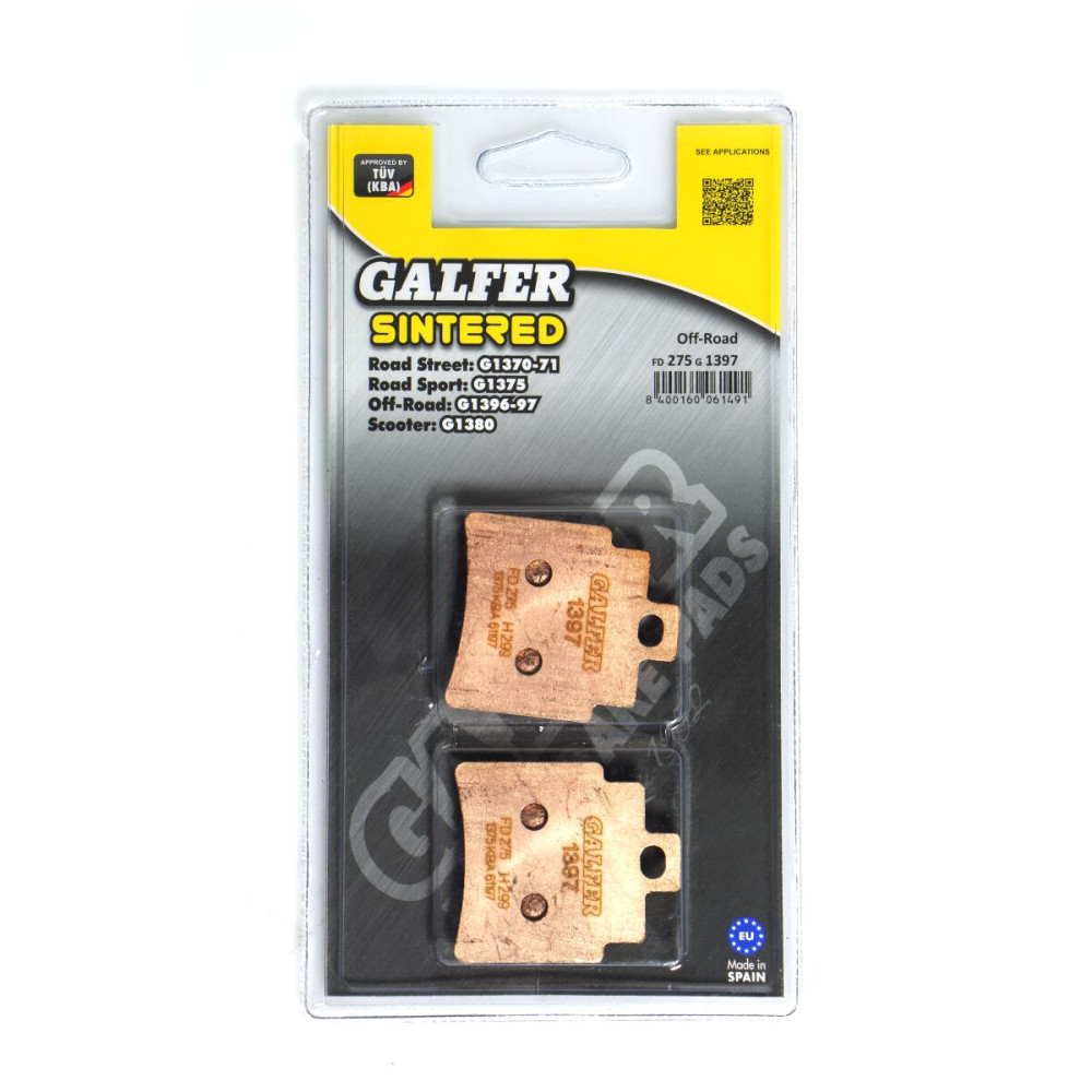 Plaquettes de frein Galfer