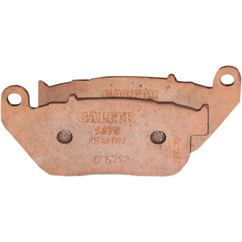 Plaquettes de frein Métal Fritté Galfer - Harley-Davidson