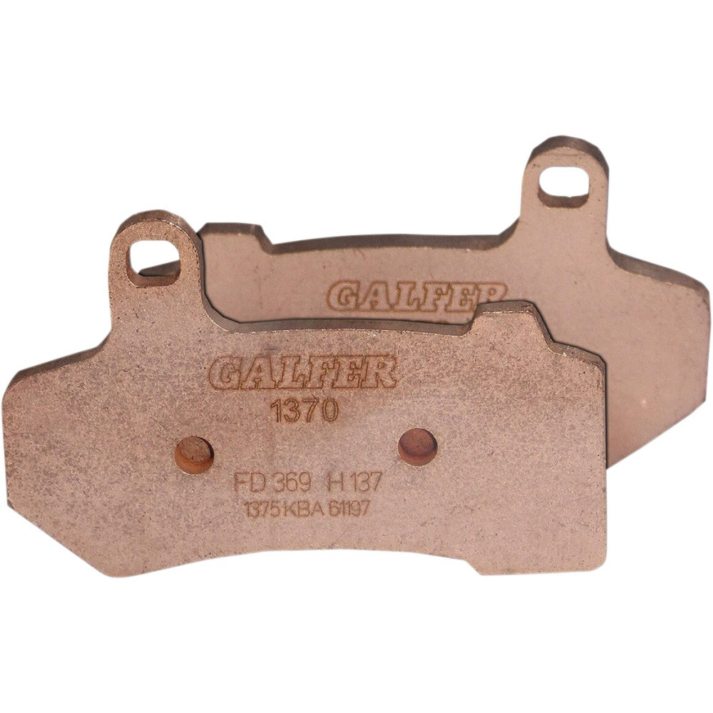 Plaquettes de frein Métal Fritté Galfer - Harley-Davidson