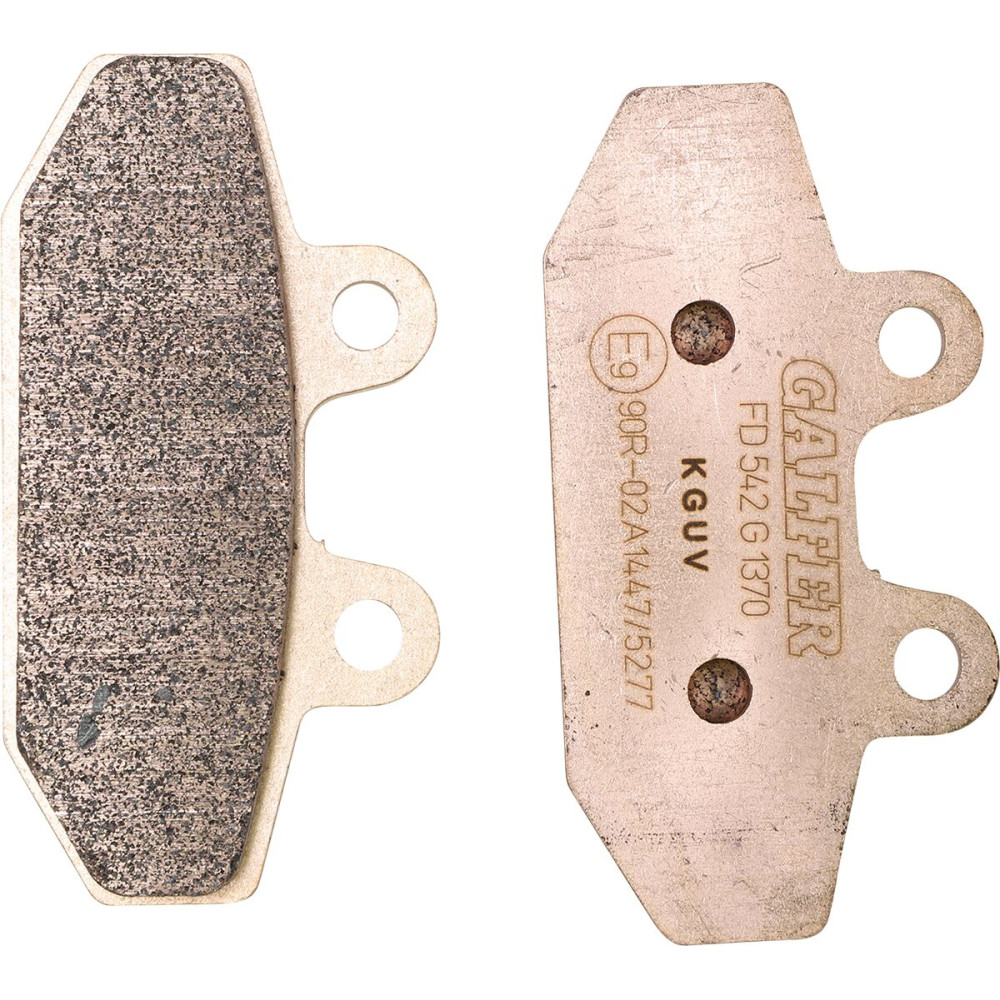 Plaquettes de frein Métal Fritté Galfer