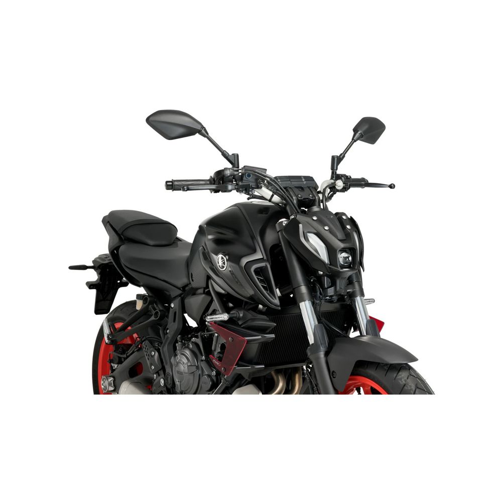 Ailerons Downforce Naked Latéraux rouge - Yamaha MT-07 2021-24