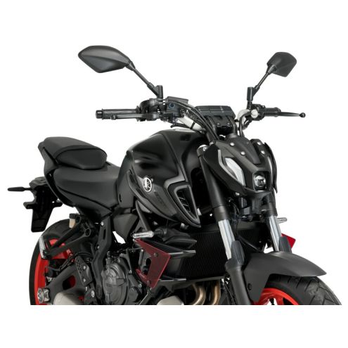 Ailerons Downforce Naked Latéraux rouge - Yamaha MT-07 2021-24