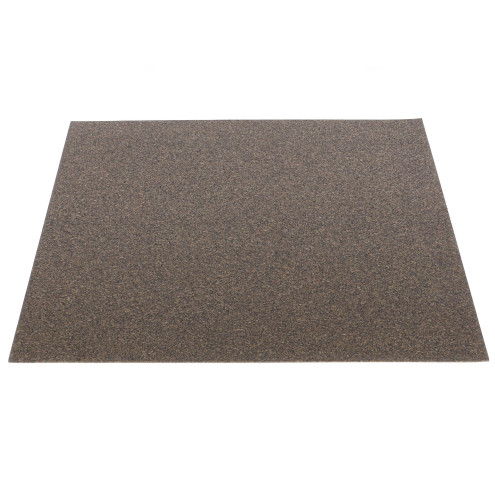 Feuilles de 500x500 mm de matériau brut en caoutchouc-cork M-331085 sans amiante pour joints, ép. 1,0 mm