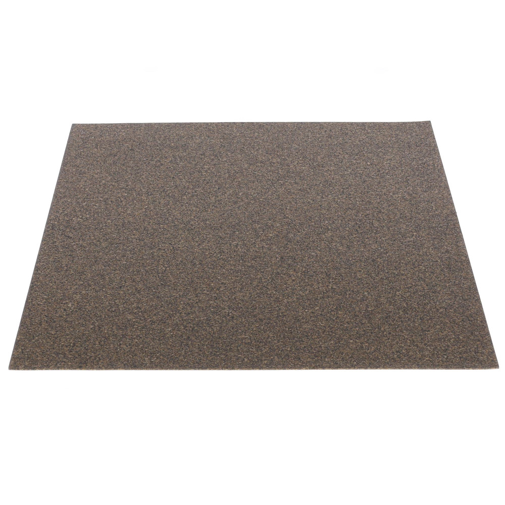 Feuilles de 500x500 mm de matériau brut en caoutchouc-cork M-331085 sans amiante pour joints, ép. 2.0 mm