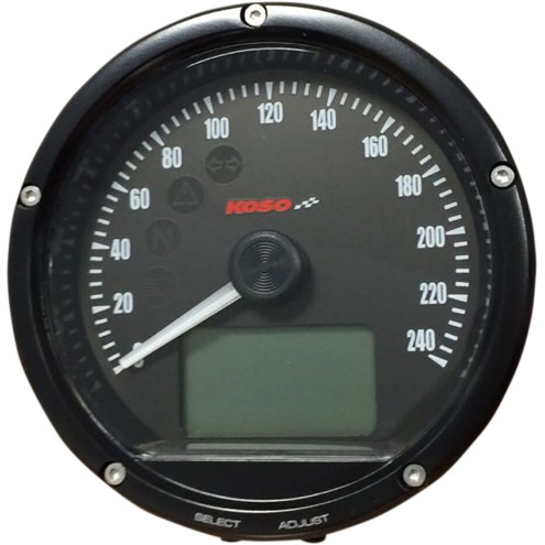 Compteur de vitesse KOSO D75 noir