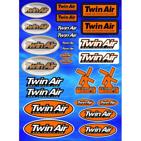 Planche d'autocollants TWIN AIR 2014