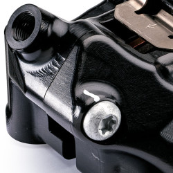 Pack 2 Etrier Brembo radial taillé masse entraxe 100mm .484 Café Racer noir