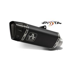 Silencieux Arrow Pista titane Dark - Kawasaki ZX6R 636 2024-2025