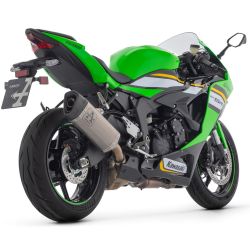 Silencieux Arrow Pista titane Dark - Kawasaki ZX6R 636 2024-2025