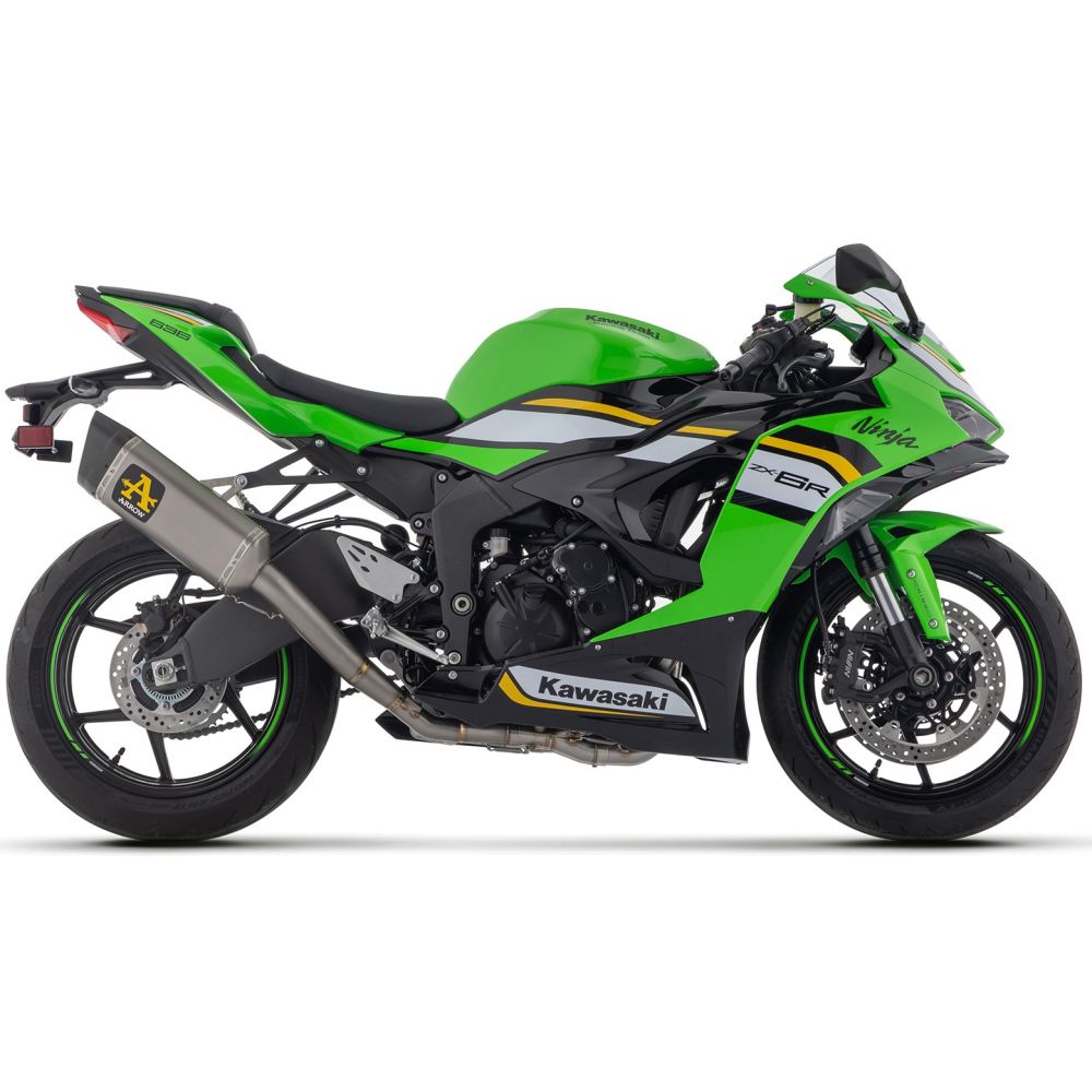 Ligne complète Arrow compétition Inox - Kawasaki ZX6R 636 2024-2025