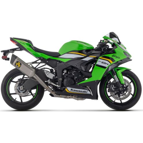 Ligne complète Arrow compétition Full Titane - Kawasaki ZX6R 636 2024-2025
