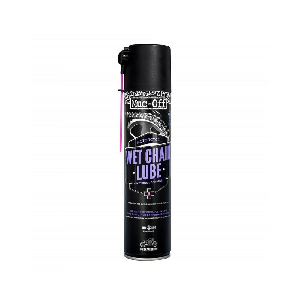 Lubrifiant chaîne MUC-OFF Wet Chain Lube - 400ml