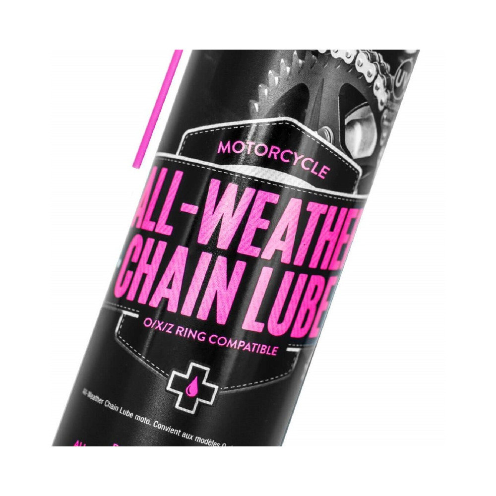 Lubrifiant chaîne MUC-OFF All Weather Chain Lube - spray 400ml